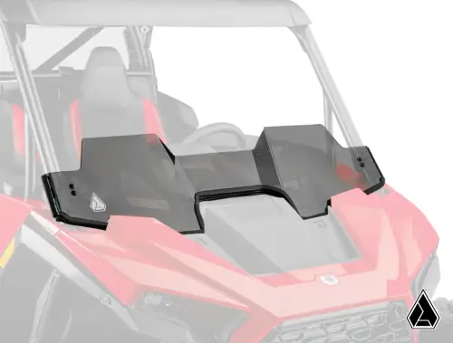 SuperATV - SuperATV Assault Industries Half Windshield for Polaris (2024+) RZR XP