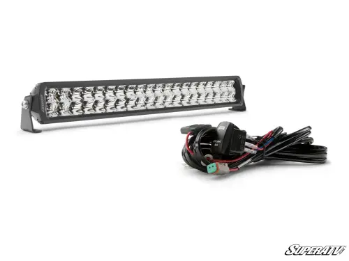 SuperATV - Superatv 20" Straight Double-Row Light Bar for Can-Am (2017+) Maverick X3 Mounting Bracket