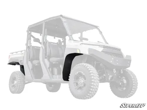 SuperATV - SuperATV Low-Profile Fender Flares for Polaris (2017+) Ranger XP 1000