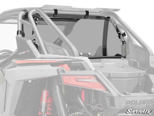 SuperATV - SuperATV Rear Windshield for Polaris (2020+) RZR Pro XP, 2 Seat (Standard Polycarbonate - Light Tint)