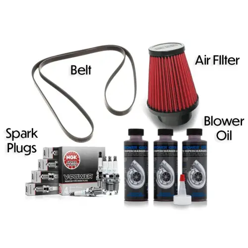 RIPP Superchargers - RIPP Superchargers V6 Tune Up Kit for Jeep (2007-11) Wrangler JK 3.8L, Standard Belt