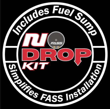 FASS Diesel Fuel Systems - FASS No-Drop Series Fuel System for Ford (2023-24) 6.7L Power Stroke (Stock to 600hp), Includes TSF20180F140G Fuel System + SK5501 FASS Diesel Fuel Sump Kit