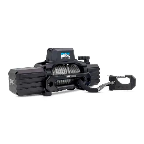 Borne Off-Road - Borne Off-Road 10K Electric Winch with Synthetic Rope (Grey)