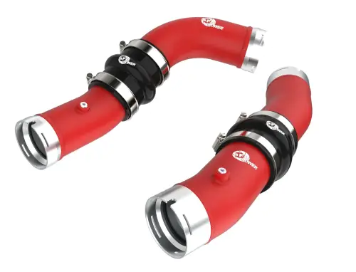 aFe - aFe Power BladeRunner 2.5" & 3" Aluminum Cold Charge Pipe Kit for Toyota (2024) L4-2.4L [td] Tacoma (Red)