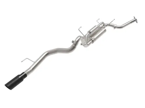 aFe - aFe Power Vulcan Series 2.5"-3" Cat-Back Exhaust System for Toyota (2024-25) Land Cruiser (J250) L4-2.4L (t), 304 Stainless Steel w/ Black Tips