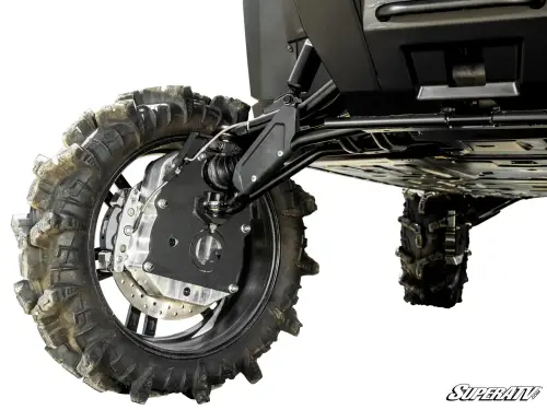 SuperATV - Superatv 8” GDP Portals for Polaris (2024-26) Ranger XD 1500 (Dual Idler, 70% Gear Reduction, Billet Housing, Use Existing Frame Staffener)