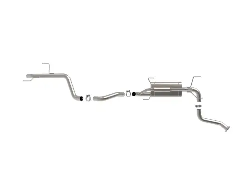 aFe - aFe Power Apollo GT Series 2.5" Cat-Back Hi-Tuck Exhaust System for Toyota (2024-25) L4-2.4L [t] Land Cruiser (J250), 409 Stainless Steel