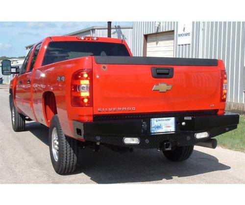 Ranch Hand - Ranch Hand Sport Series Rear Bumper for Chevy/GMC (2007.5-10) 2500 HD & 3500 HD (Lighted w/ Sensor Plugs)