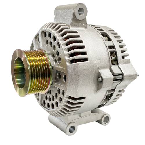 Hagemeister Enterprises - Hagemeister High Output 130amp Alternator for Ford (1999-03) 7.3L Power Stroke (1 Wire)