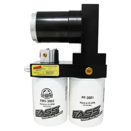 FASS Diesel Fuel Systems - FASS Titanium Signature Series Diesel Fuel System for Dodge (1989-93) 5.9L Cummins, 100GPH, Stock-600hp (8-10 PSI)