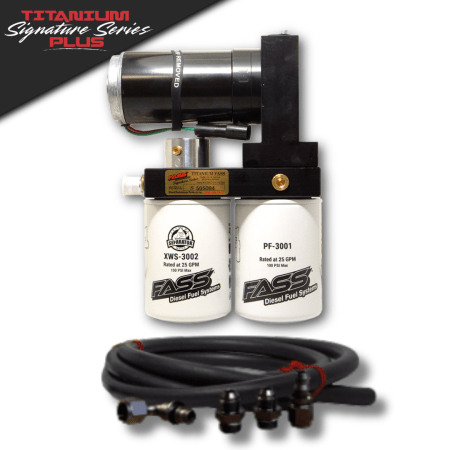 FASS Diesel Fuel Systems - FASS Titanium Signature Series PLUS 240GPH Fuel System for Ford (2000-05) 6.0L/7.3L Power Stroke (1100 - 1500hp)