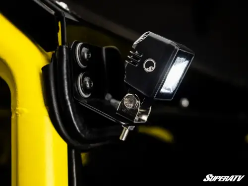 SuperATV - SuperATV Rear-Facing LED Cube Lights for Can-Am (2016-24) Defender (3x1.5" Lights)