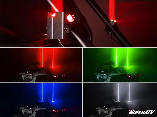 SuperATV - SuperATV LED Laser Whip Lights