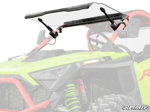 SuperATV - SuperATV Maxdrive Power Flip Windshield for Polaris (2025) RZR Pro R (2 Seat)