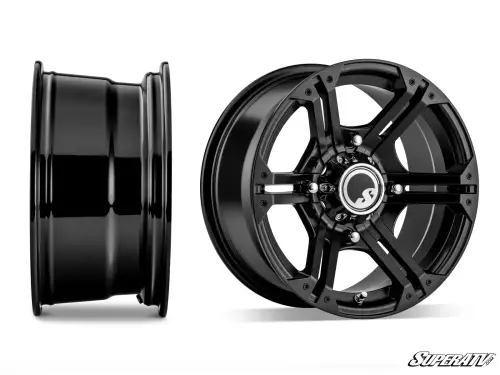 SuperATV - SuperATV Bandit Wheels H-Series, Black, (4/156 Bolt Pattern, 15 Inch)