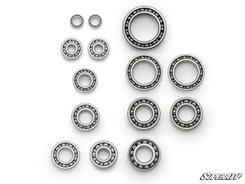 SuperATV - SuperATV Premium Transmission Bearing Upgrade Kit for Polaris (2018-20) RZR XP Turbo S (Bearings Only)