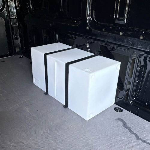 S&B - S&B 35 Gallon Wheel Well Tank for Mercedes (2007-25) Sprinter (DRW Vans (Dually))