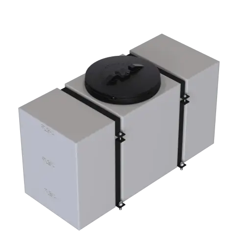 S&B - S&B 50 Gallon Detail Tank w/ Straps