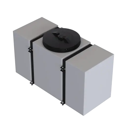 S&B - S&B 60 Gallon Detail Tank w/ Straps