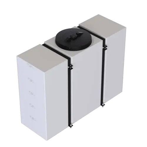 S&B - S&B 100 Gallon Slim Detail Tank w/ Straps