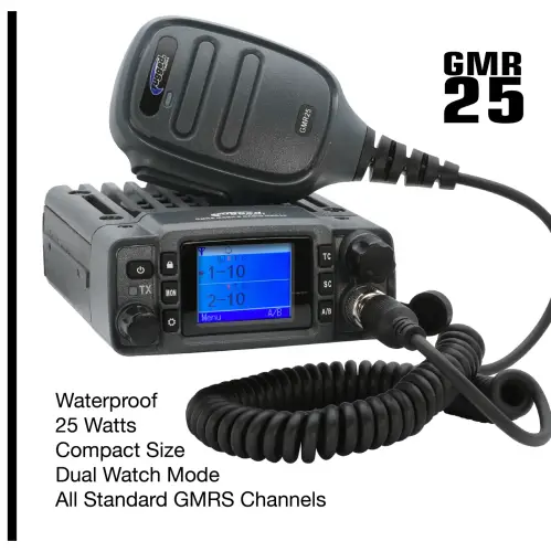 Rugged Radios - Rugged Radios Two-Way GMRS Mobile Radio Kit for Mercedes (2007-24) Sprinter Van (Rambler G4)