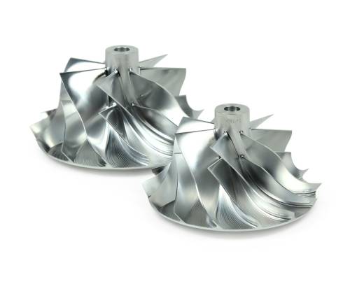 DieselSite - Dieselsite Wicked Wheel 2 Performance Compressor Wheel for Ford (2008-10) 6.4L Power Stroke, stock Twin Turbos (Low Pressure - Large)