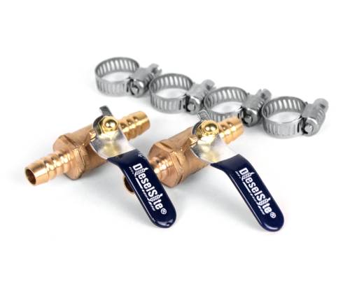 DieselSite - DieselSite Fuel In-Line Shutoff Valves (3/8")