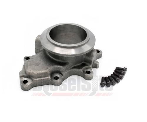 DieselSite - DieselSite Non-EBV Pedestal & Flange for Ford (1999.5-03) 7.3L Power Stroke (Outlet Flange Only)