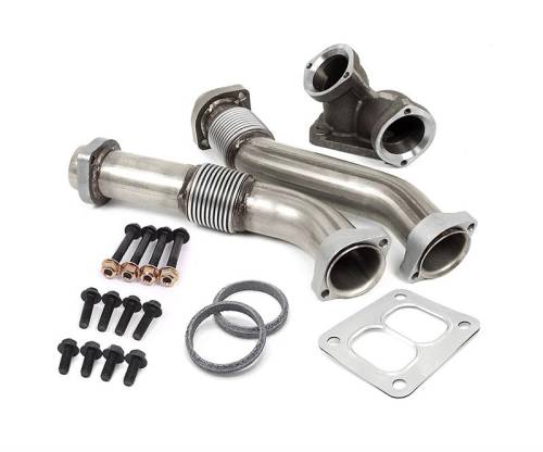 DieselSite - DieselSite Bellowed Up-Pipe Kit for Ford (1994-97) 7.3L Power Stroke