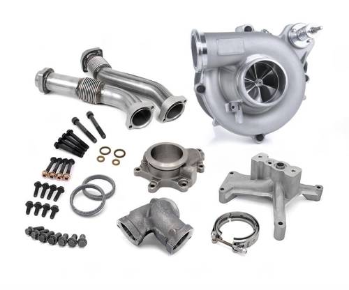 DieselSite - DieselSite Wicked Turbo Kit for Ford (1994-97) OBS 7.3L Power Stroke (60 mm (Under 160cc Injectors))