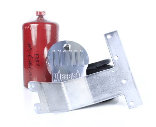 DieselSite - DieselSite Remote Fuel Filter Kit for Chevy/GMC (1994-00) 6.5L Diesel (Complete Kit w/ Bracket)
