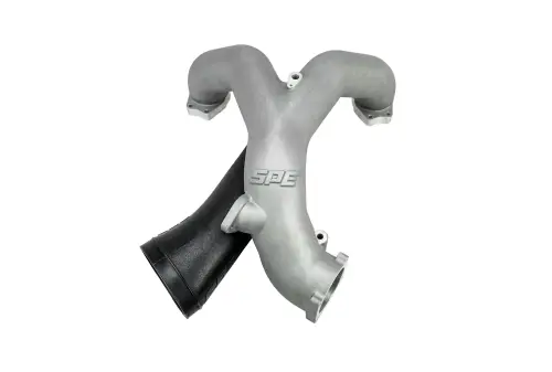 SPE Motorsport - SPE Motorsport OE+ Performance Intake Manifold Kit for Ford (2011-14) 6.7L Power Stroke, Cab & Chassis (CPE Recirculating CCV, Raw Finish)