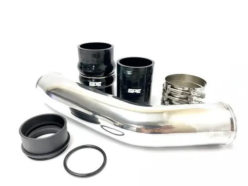 SPE Motorsport - SPE Motorsport Hot Side Intercooler Pipe for Ford (2011-26) 6.7L Power Stroke, Velocity Blue (Fits ALL year non-HO trucks)