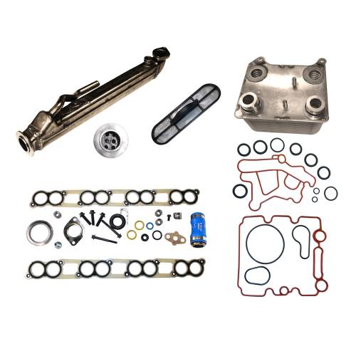 Flight Diesel - Flight Diesel EGR and Oil Cooler Kit for Ford (2004-10) 6.0L Power Stroke