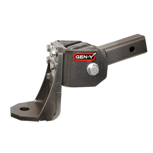 GEN-Y Hitch - GEN-Y Hitch The Glyder 7K (Torsion-Flex) Ball Mount (2″ Shank), Glyder Torsion Flex Ball Mount, 2" Drop