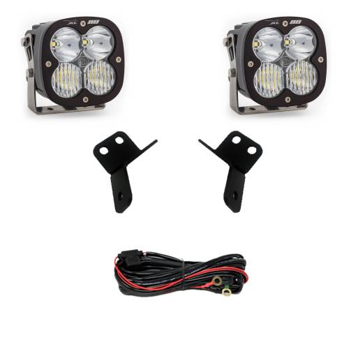 Baja Designs - Baja Designs XL80 A-Pillar Light Kit for Honda (2019-23) Talon, Driving/Combo Light Pattern, Clear Lens