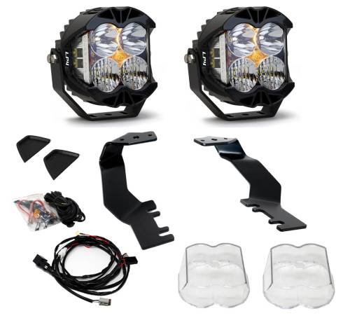 Baja Designs - Baja Designs LP4 Pro A-Pillar Light Kit for Toyota (2022-25) Tundra / (2023-25) Sequoia