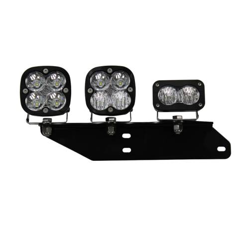 Baja Designs - Baja Designs Squadron/S2 Pro Fog Pocket Light Kit for Ford (2017-20) F-150 Raptor, Multi-Pattern Light Pattern, Clear Lens