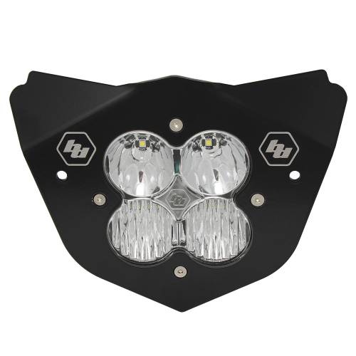 Baja Designs - Baja Designs XL Pro Headlight Kit for Yamaha (2015-25) WR250F / (2012-18 & 2021-25) WR450F, Driving/Combo Light Pattern, Clear Lens