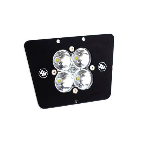 Baja Designs - Baja Designs Squadron Sport (D/C) Headlight Kit for Honda (2004-17) CRF250X; (2005-18) CRF450X; (2017-2018) CRF450RX (Spot Light Pattern, Clear Lens)