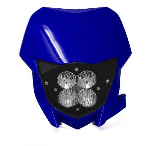 Baja Designs - Baja Designs XL Sport Headlight Kit w/ Shell for Yamaha (2019-20) YZ250FX/YZ450FX, Driving/Combo Light Pattern, Clear Lens