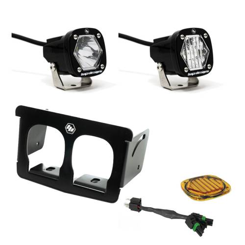 Baja Designs - Baja Designs Dual S1 Headlight Kit for Suzuki (1990-24) DRZ400/S/SM, DR650/SE/R/RE/S