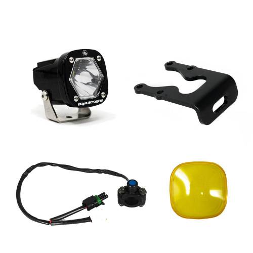 Baja Designs - Baja Designs S1 Headlight Kit for Sur-ron (2018-24) Light Bee X / Talaria Sting (2022-24) MX3-MX4, Trail Light Pattern, Clear Lens