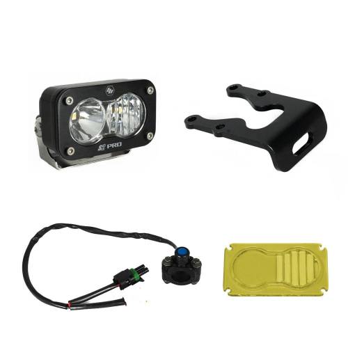 Baja Designs - Baja Designs S2 Pro Headlight Kit for Sur-ron (2018-24) Light Bee X / Talaria Sting (2022-24) MX3-MX4, Driving/Combo Light Pattern, Clear Lens