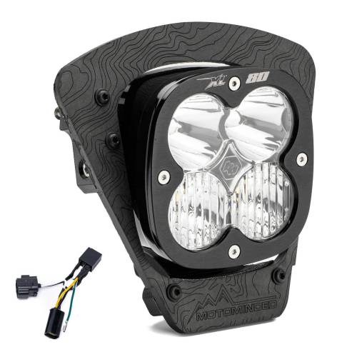 Baja Designs - Baja Designs XL80 (D/C) LED Headlight Kit w/ Hi-Low Harness for GasGas (2024-25) ES