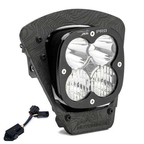 Baja Designs - Baja Designs XL Pro (D/C) LED Headlight Kit w/ Dimmer for GasGas (2024-25) ES, EC-F, EC