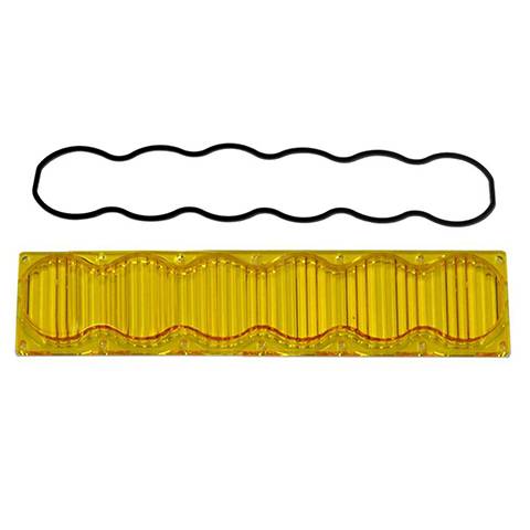 Baja Designs - Baja Designs OnX6 Light Bar Lens Kit - Universal, Wide Cornering Light Pattern, Baja Amber Lens
