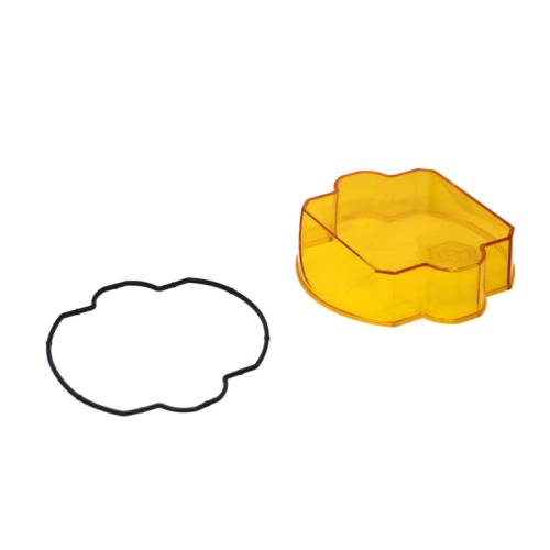 Baja Designs - Baja Designs LP9 Light Pod Head Light Lens Kit - Universal (Spot Light Pattern, Baja Amber Lens)