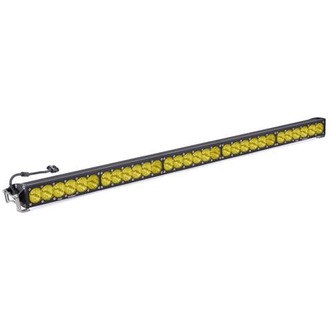 Baja Designs - Baja Designs 50 Inch OnX6+ Straight LED Light Bar - Universal, Wide Cornering Light Pattern, Baja Amber Lens
