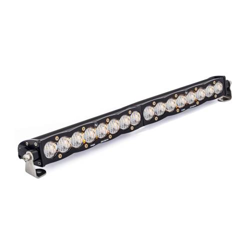 Baja Designs - Baja Designs S8 Straight LED Light Bar - Universal (20 Inch, Wide Cornering Light Pattern, Clear Lens)